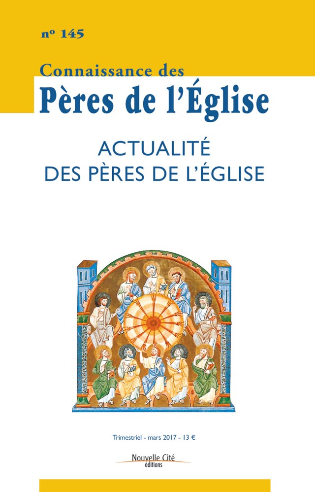 Okładka książki dla Actualités des Pères de l’Église