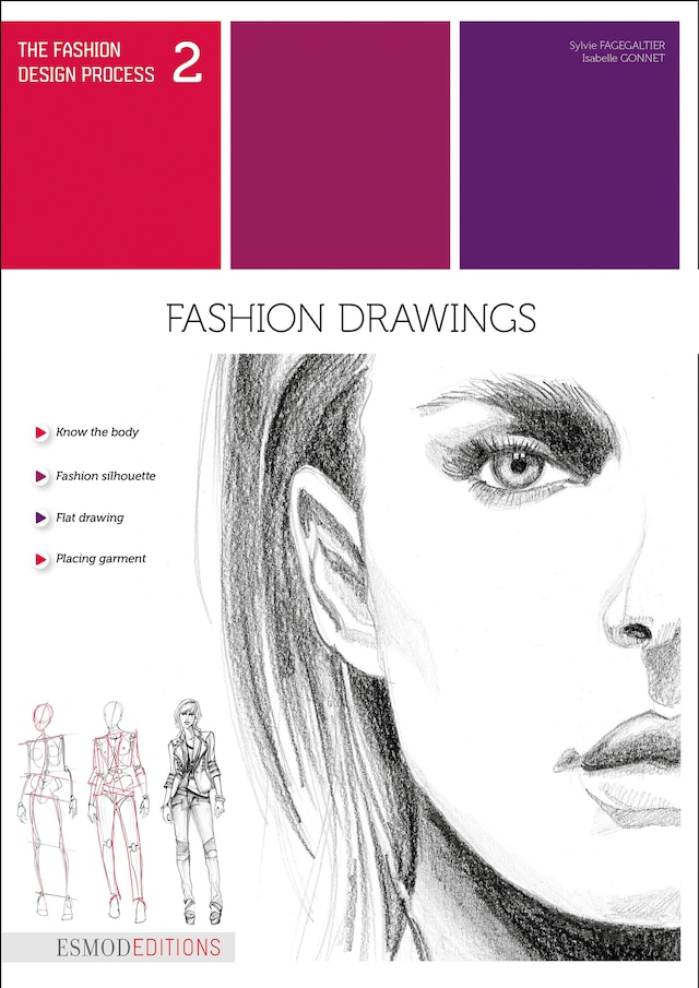 Buchcover für Fashion Drawings