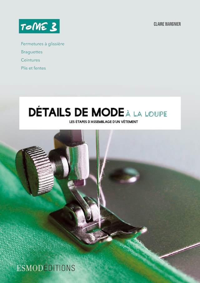 Buchcover für Détails de mode à la loupe