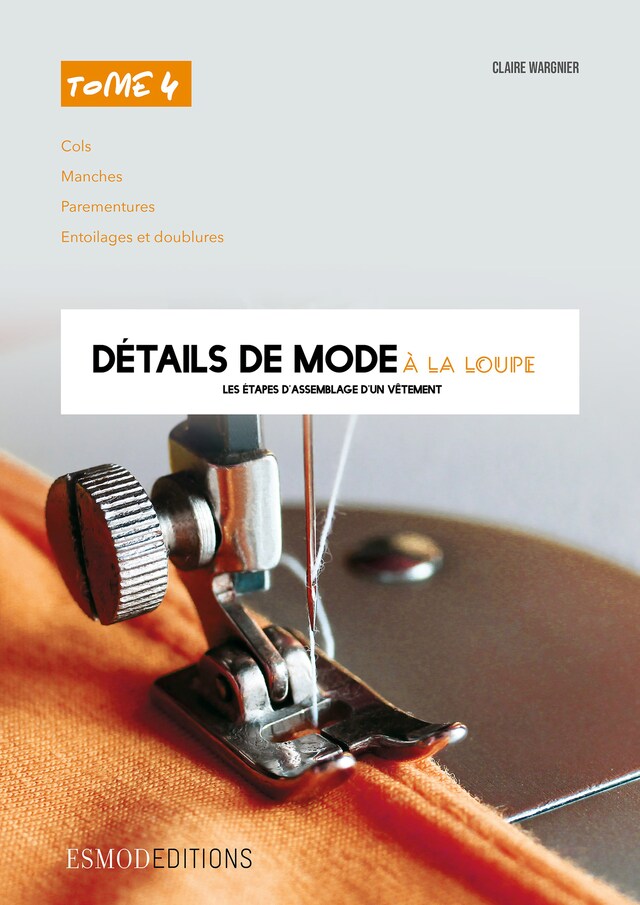 Buchcover für Détails de mode à la loupe