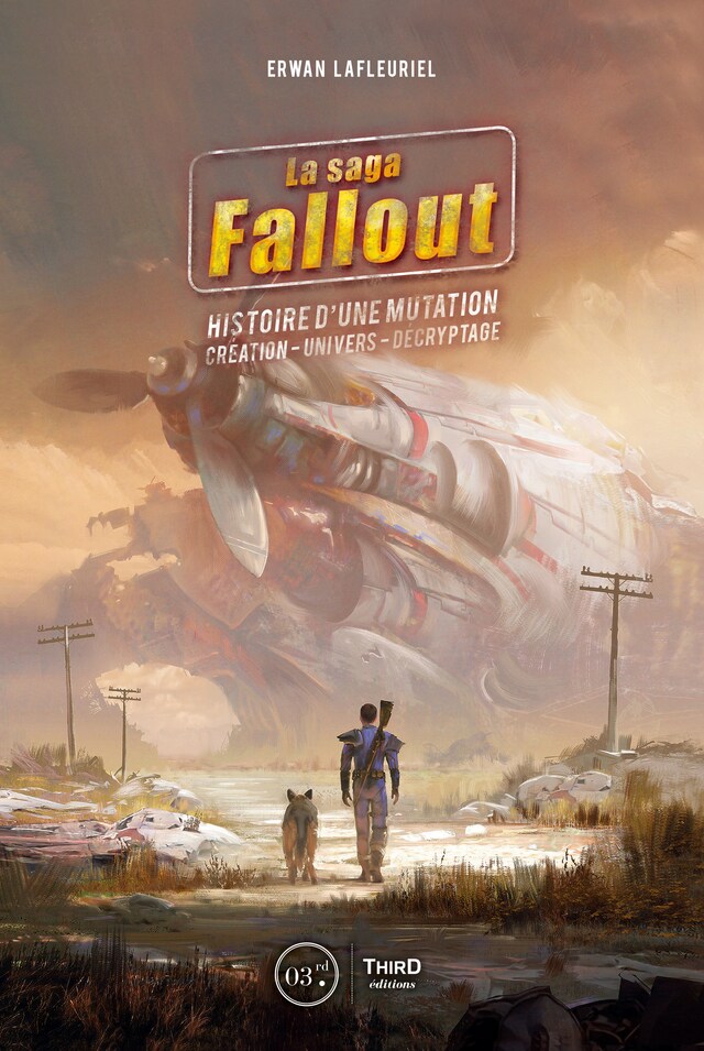 Book cover for La saga Fallout