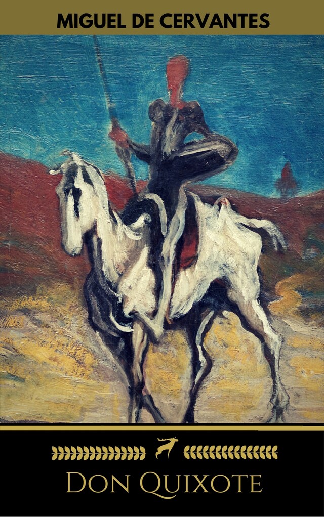 Kirjankansi teokselle Don Quixote (Golden Deer Classics)