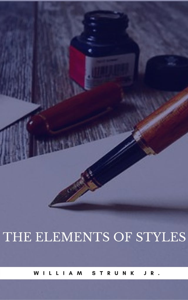 Kirjankansi teokselle The Elements of Style (Book Center)