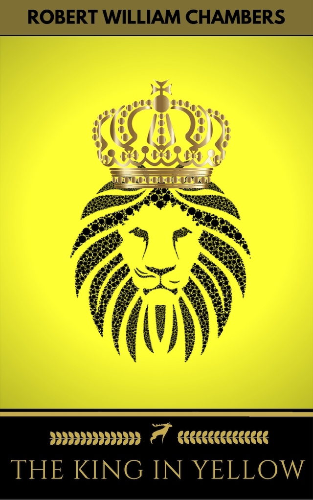 Kirjankansi teokselle The King in Yellow (Golden Deer Classics)