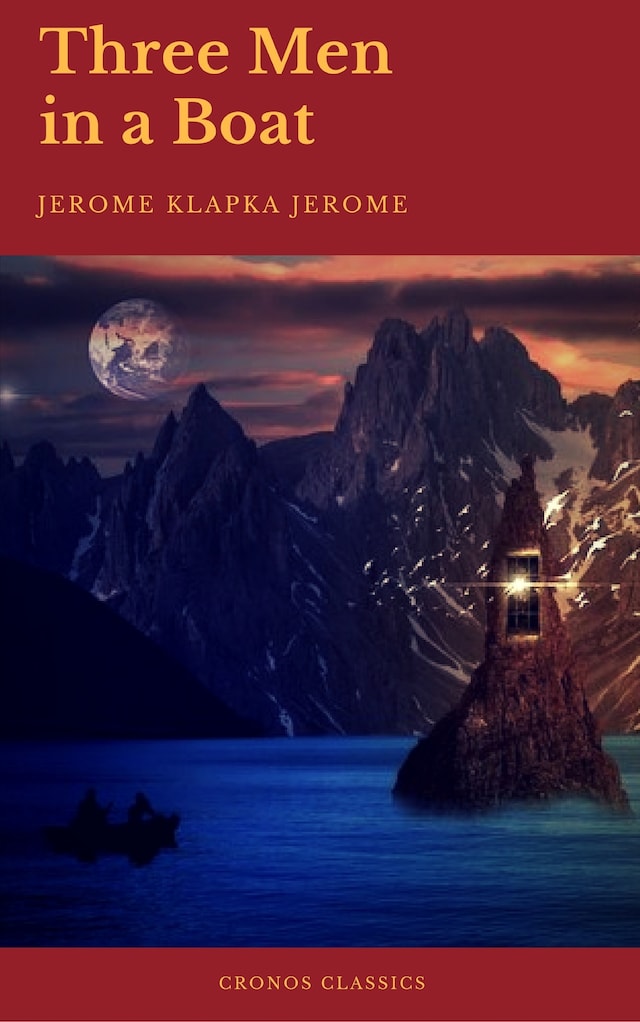 Book cover for Three Men in a Boat (Cronos Classics)