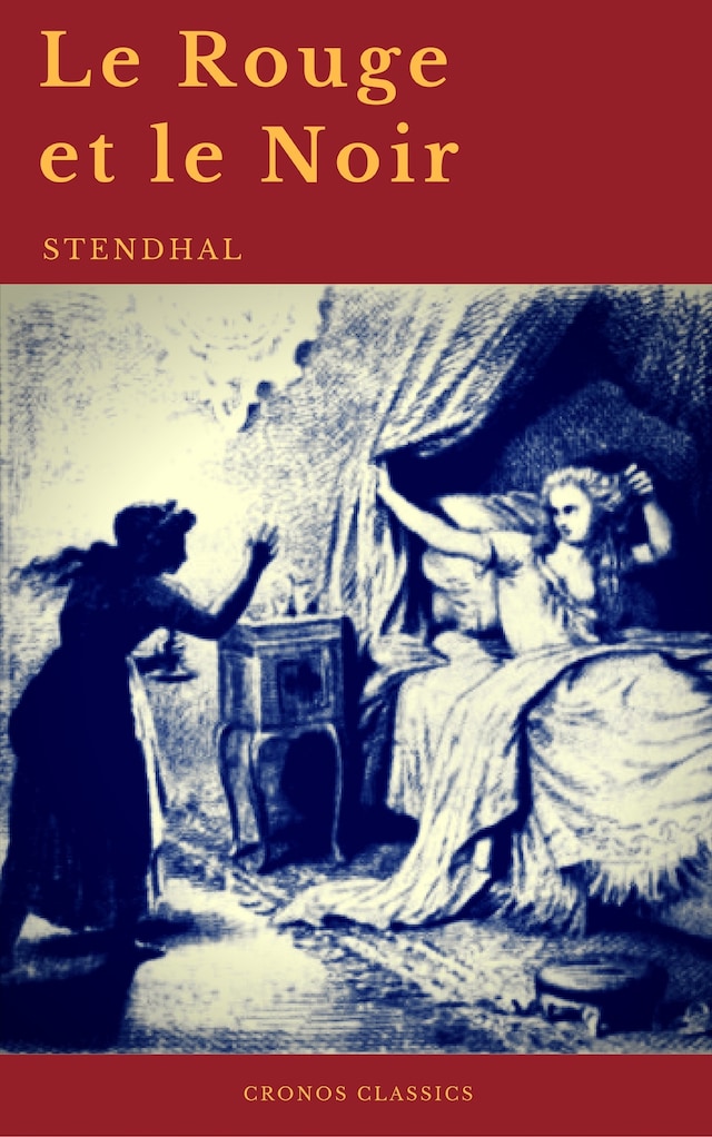 Okładka książki dla Le Rouge et le Noir de Stendhal (Cronos Classics)