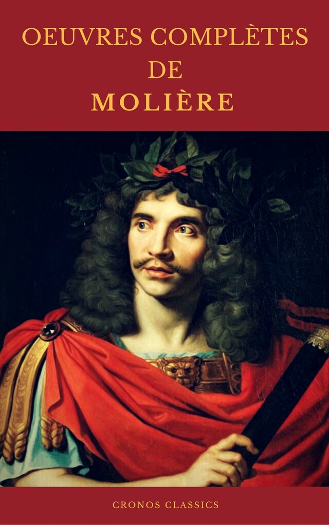 Kirjankansi teokselle OEUVRES COMPLÈTES DE MOLIÈRE (Cronos Classics)