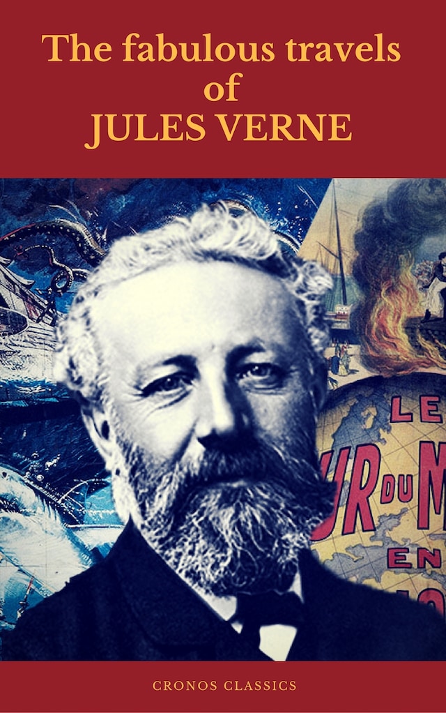 Okładka książki dla The fabulous travels of Jules Verne ( Cronos Classics )