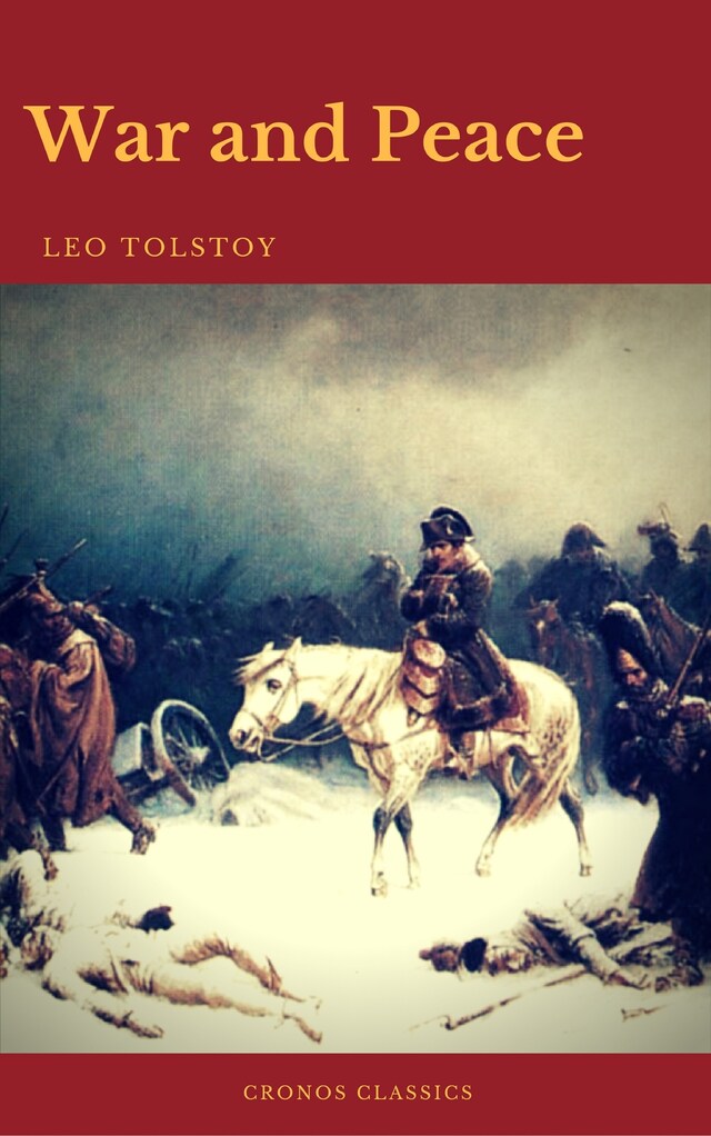 Book cover for War and Peace (Complete Version With Active TOC) (Cronos Classics)