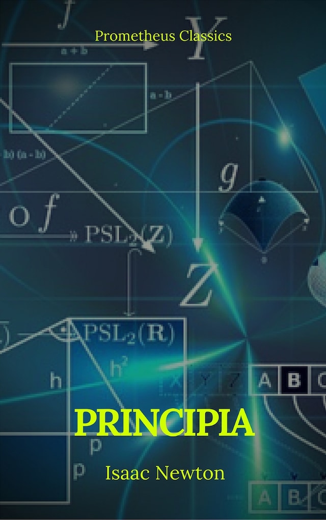 Portada de libro para Principia: The Mathematical Principles of Natural Philosophy