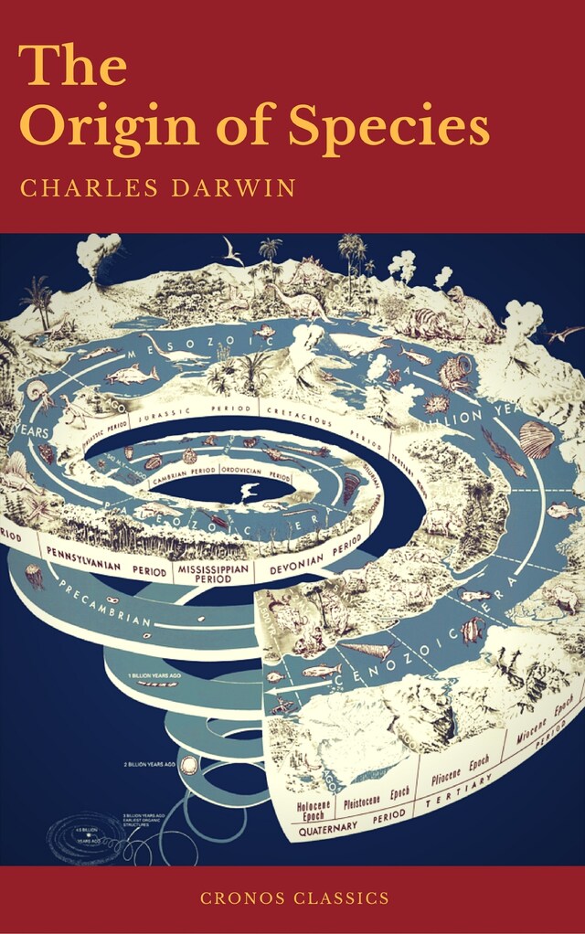 Book cover for Charles Darwin: The Origin of Species (ActiveTOC) (Cronos Classics)