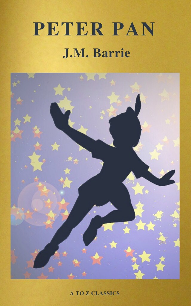 Book cover for Peter Pan (Peter and Wendy) ( Active TOC, Free Audiobook) (A to Z Classics)
