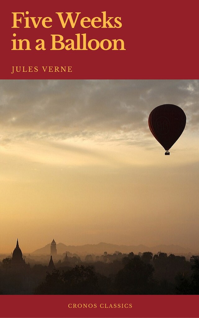 Book cover for Five Weeks in a Balloon (Cronos Classics)