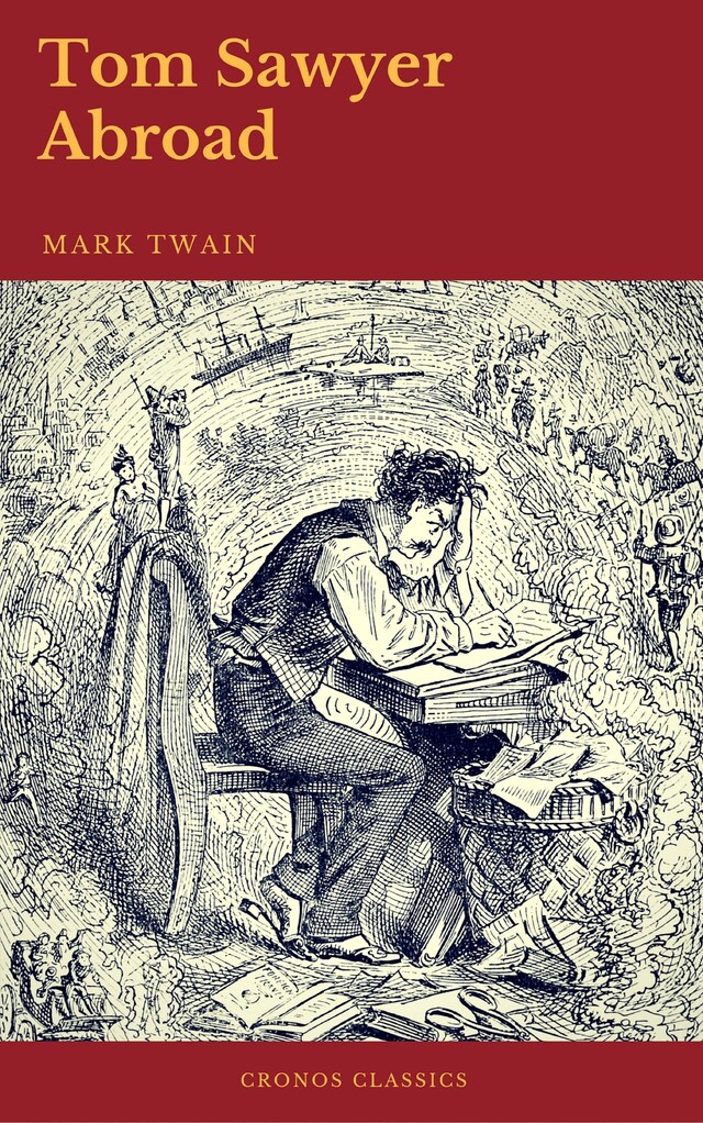Book cover for Tom Sawyer Abroad (Cronos Classics)