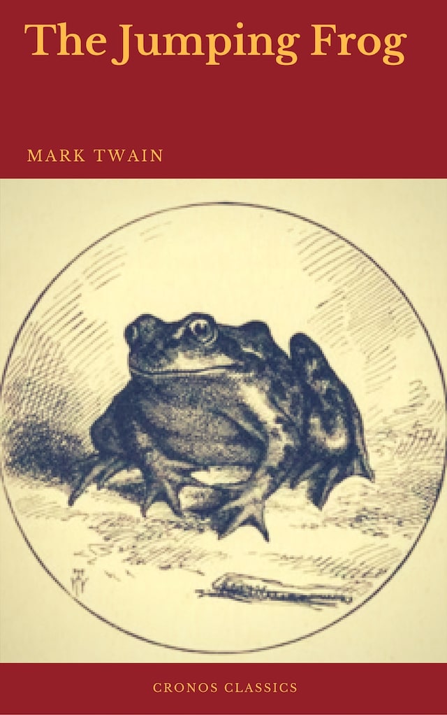 Book cover for The Jumping Frog (Cronos Classics)