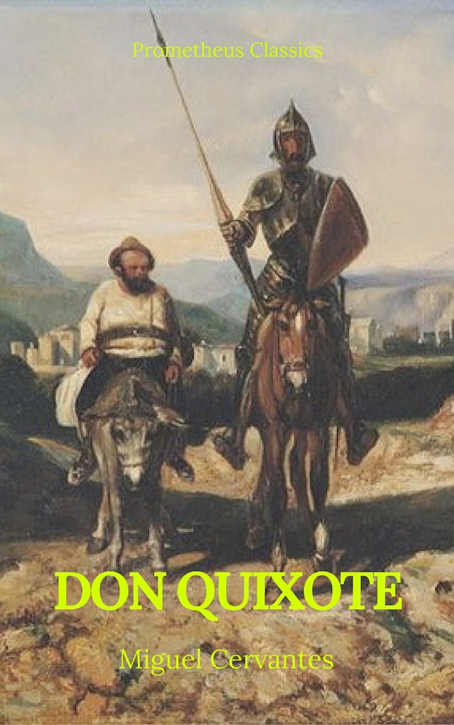 Kirjankansi teokselle Don Quixote (Prometheus Classics)