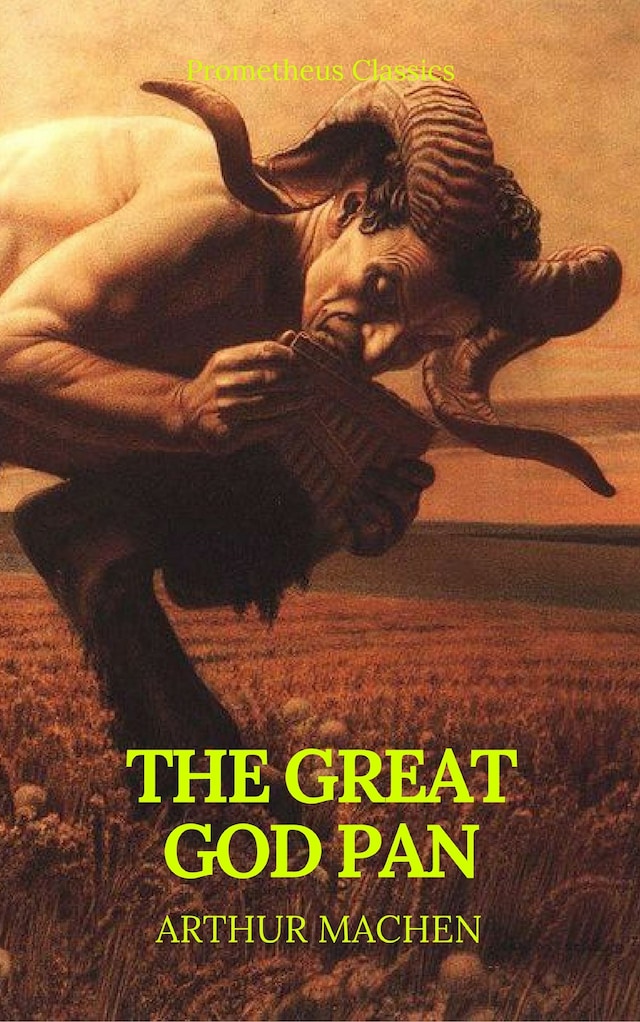 Book cover for The Great God Pan (Best Navigation, Active TOC) (Prometheus Classics)