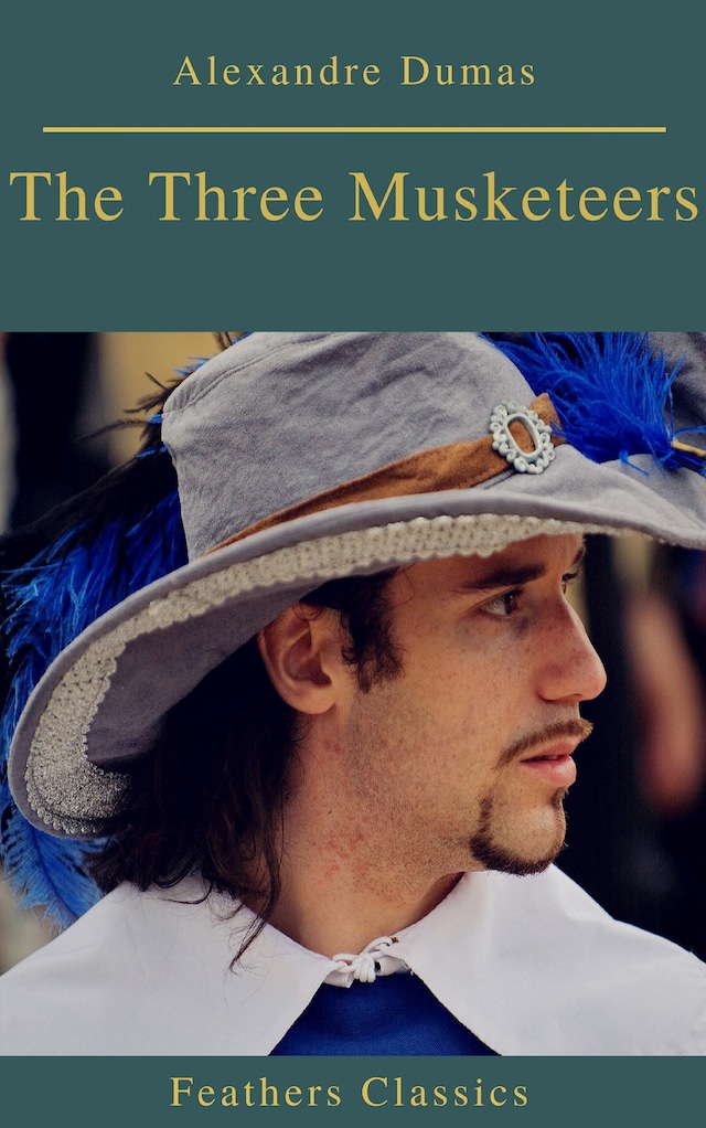 Book cover for The Three Musketeers (Best Navigation, Active TOC) (Prometheus Classics)