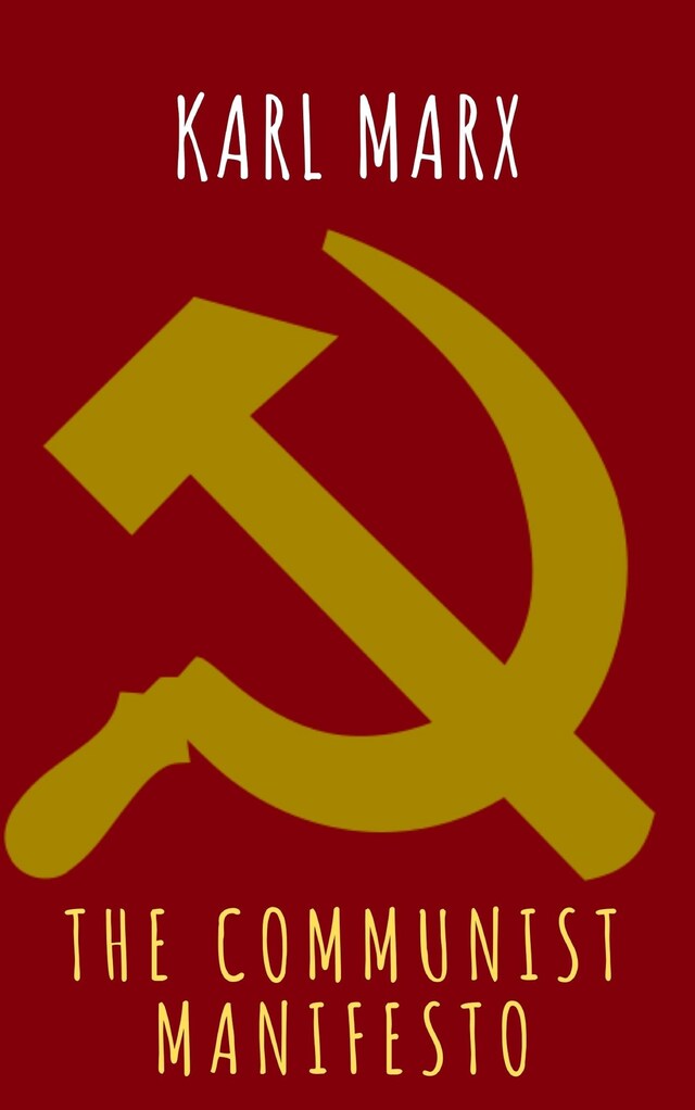 Kirjankansi teokselle The Communist Manifesto