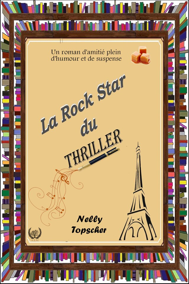 Book cover for La rock star du thriller