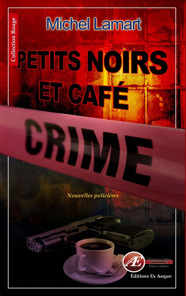 Buchcover für Petits noirs et café crime