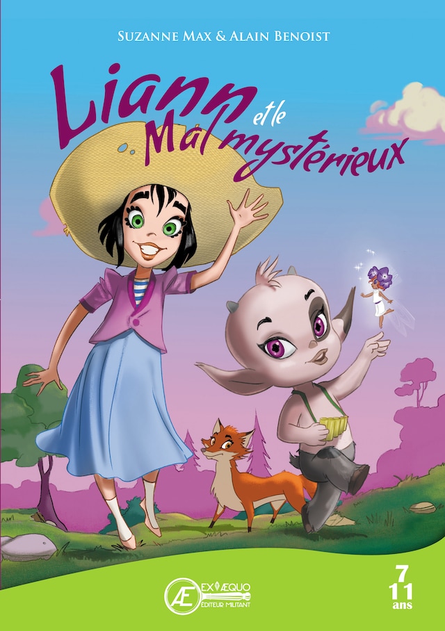 Book cover for Liann et le mal mystérieux