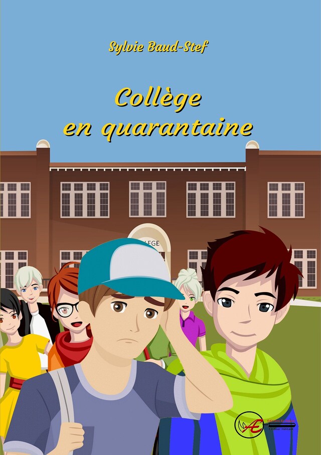 Book cover for Collège en quarantaine