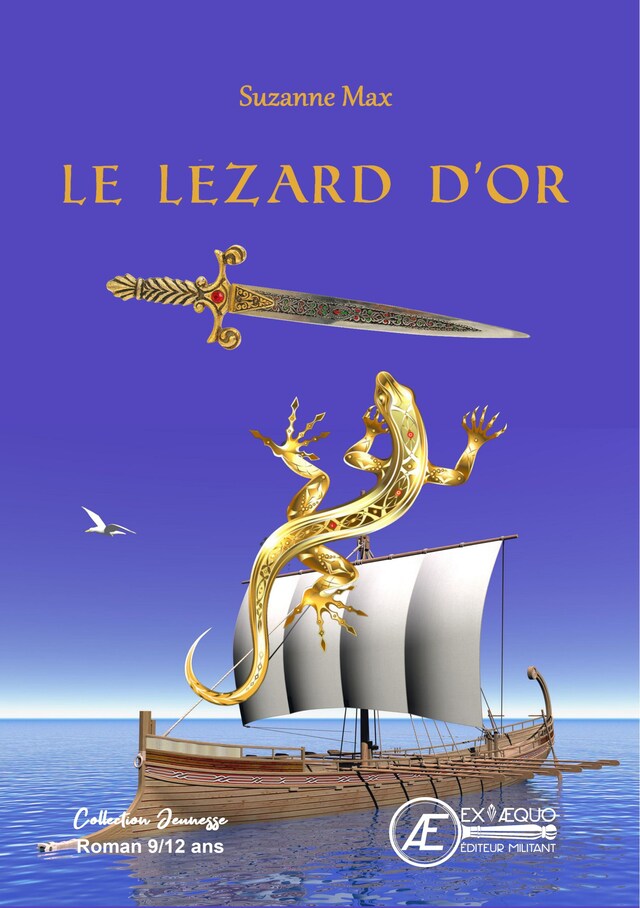 Kirjankansi teokselle Le Lézard d'Or