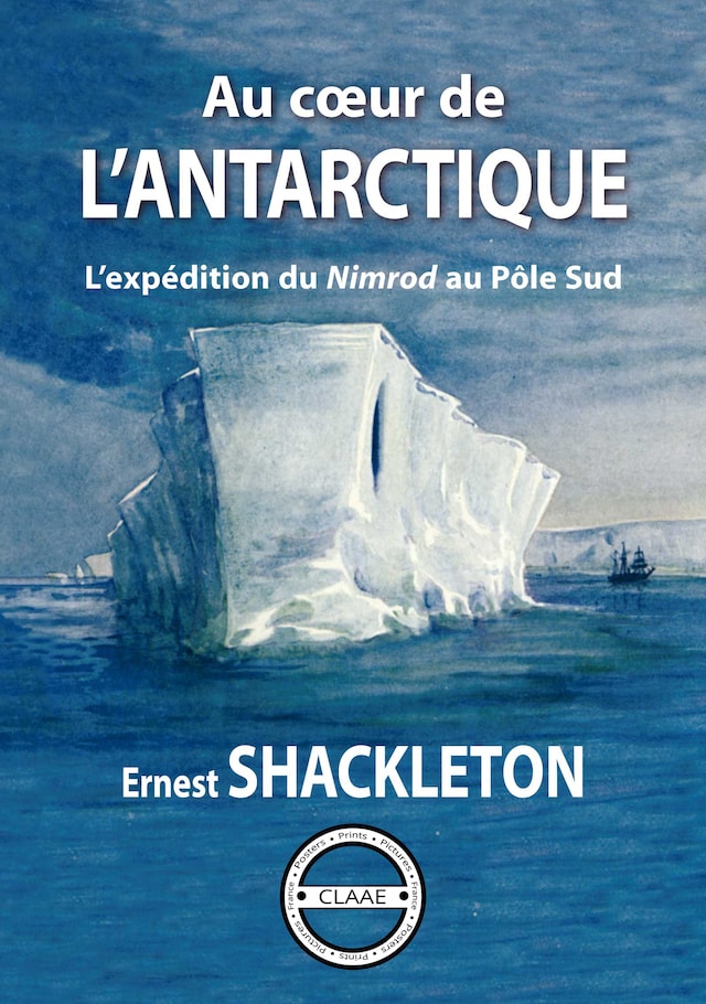 Book cover for Au cœur de l'Antarctique