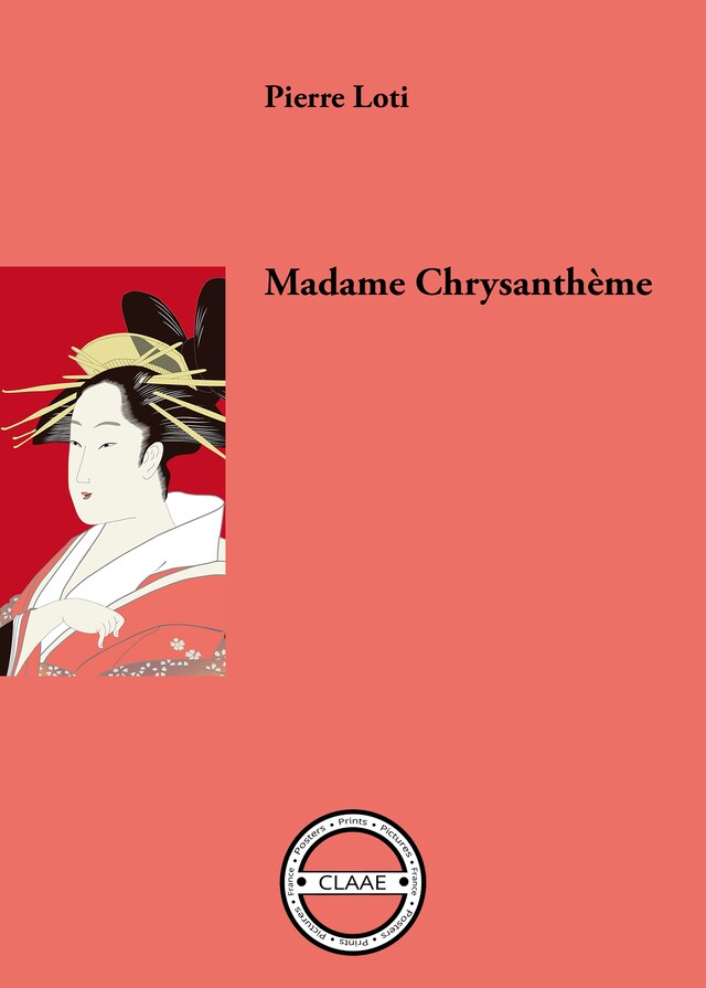 Copertina del libro per Madame Chrysanthème