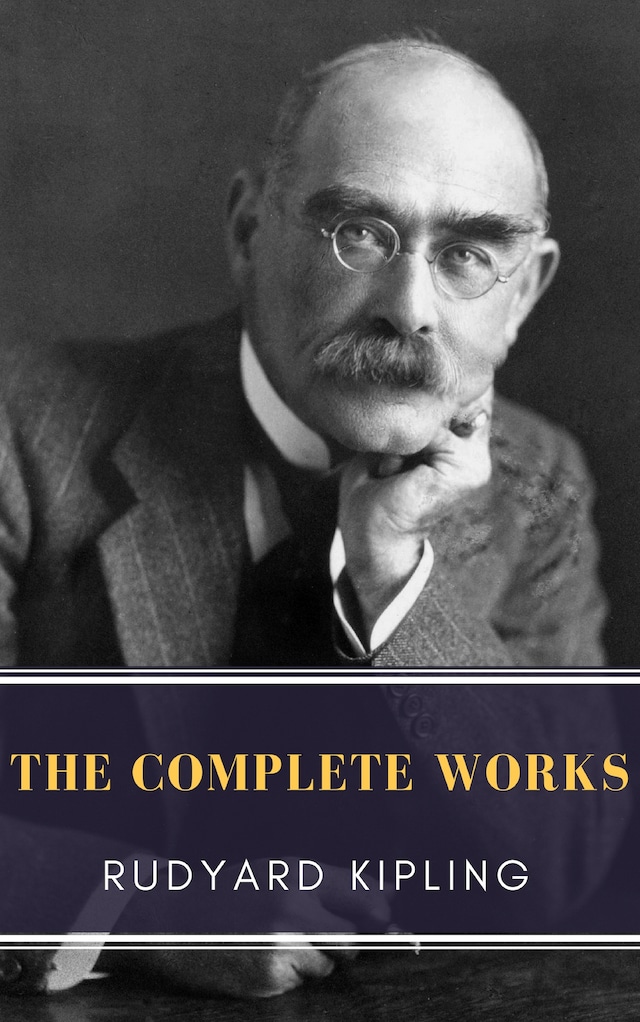 Kirjankansi teokselle The Complete Works of Rudyard Kipling