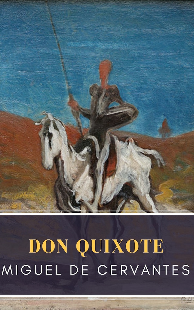 Kirjankansi teokselle Don Quixote