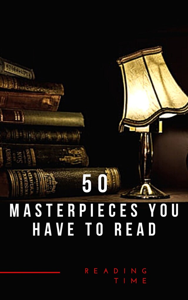 Book cover for 50 Masterpieces you have to read