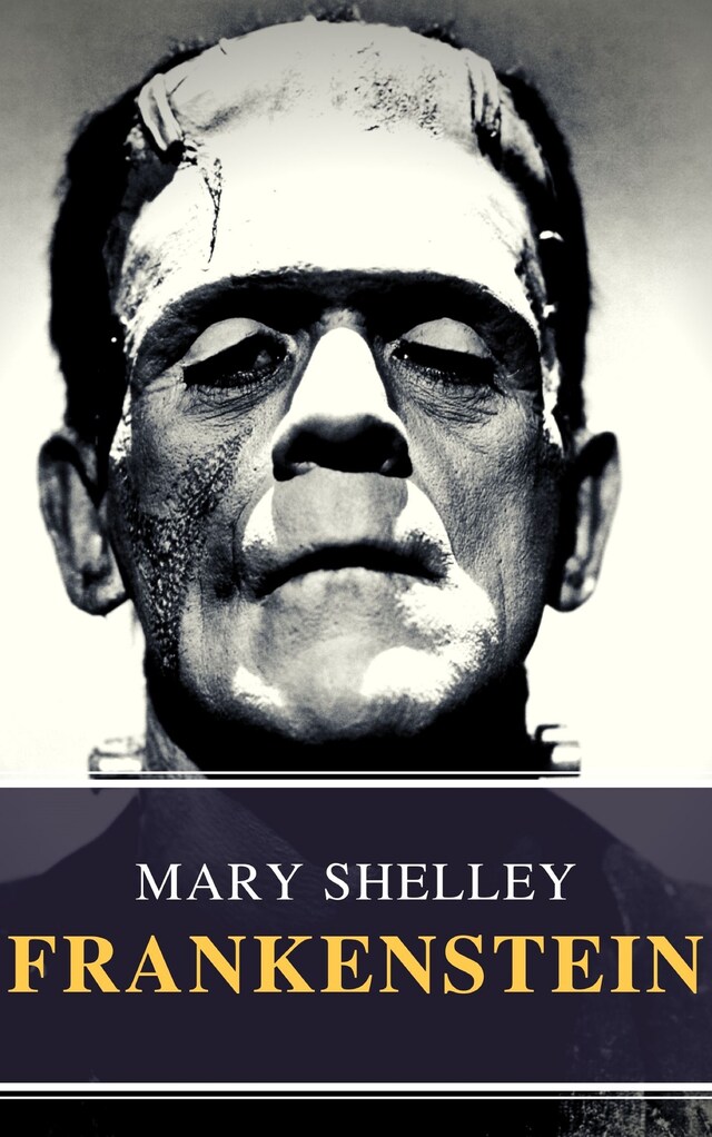 Book cover for Frankenstein