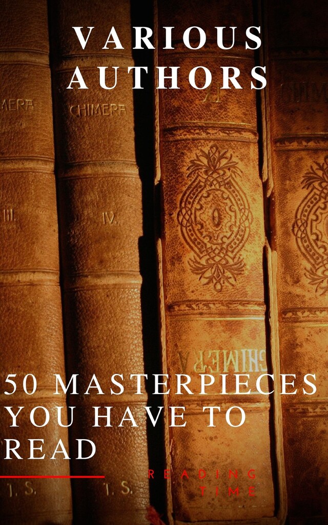 Book cover for 50 Masterpieces you have to read