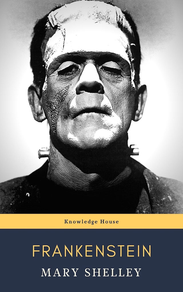 Book cover for Frankenstein 1818