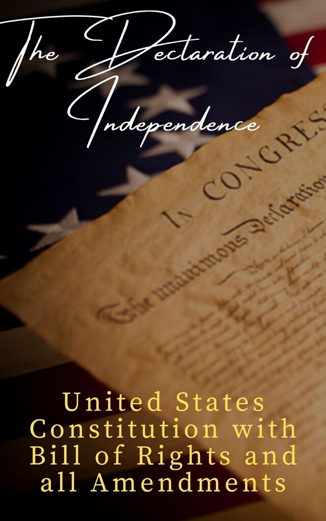 Kirjankansi teokselle The Declaration of Independence  (Annotated)