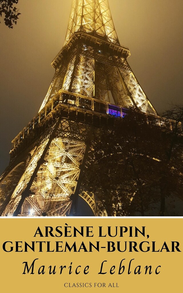 Boekomslag van Arsène Lupin, gentleman-burglar