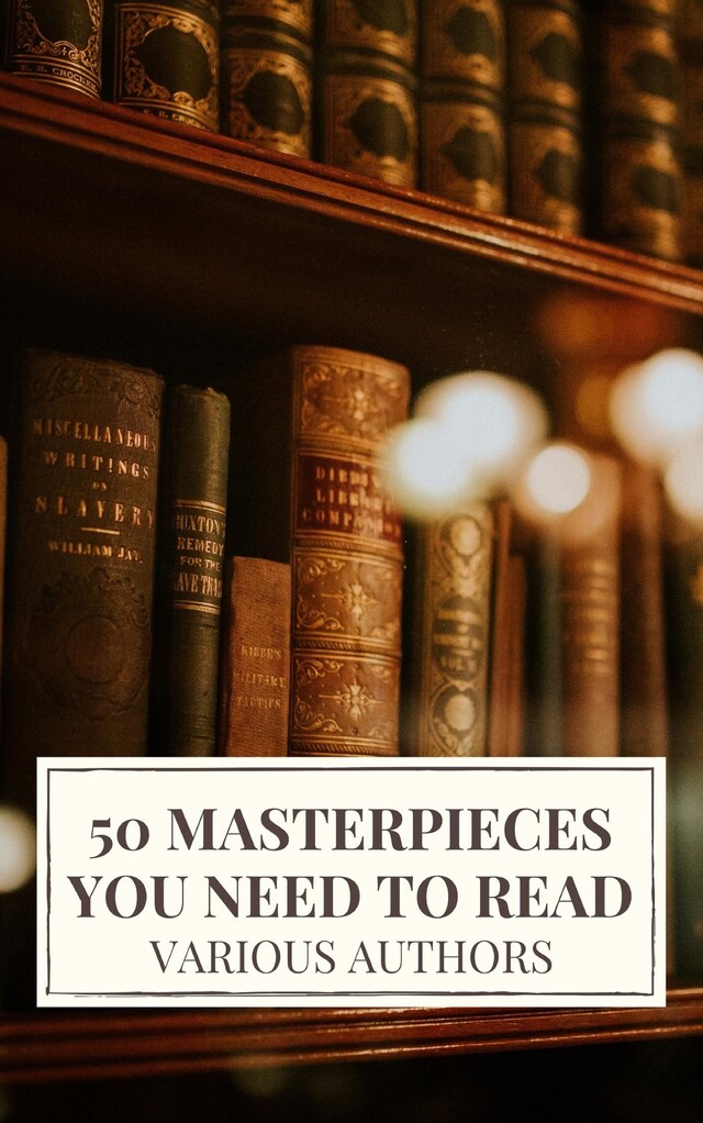 Boekomslag van 50 Masterpieces you need to read