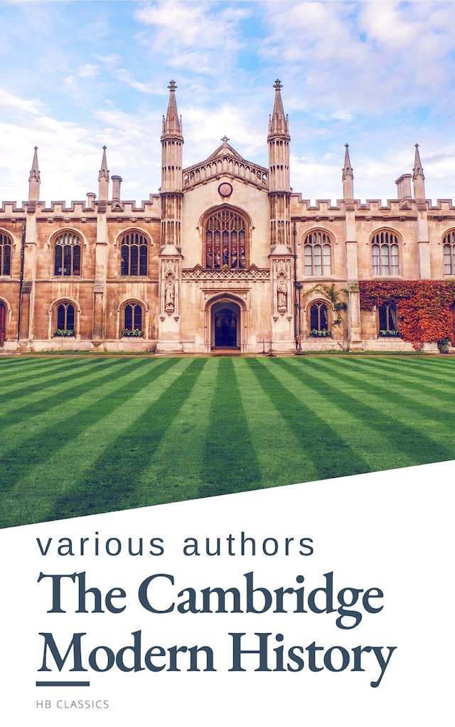 Kirjankansi teokselle The Cambridge Modern History