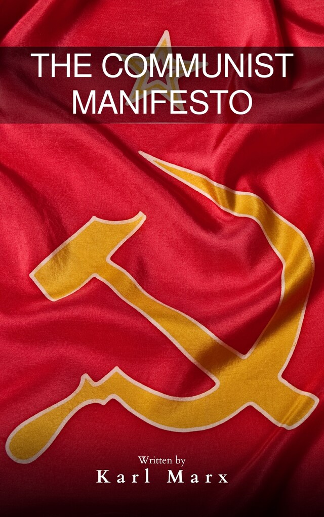 Kirjankansi teokselle The Communist Manifesto