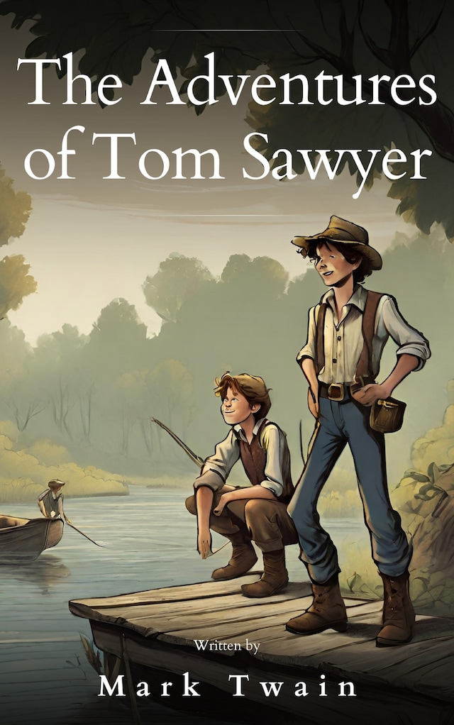 Bokomslag for The Adventures of Tom Sawyer: The Original 1876 Unabridged and Complete Edition