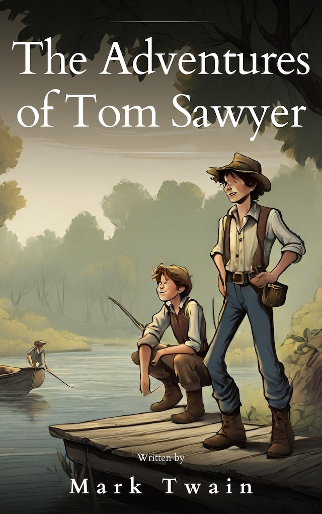 Book cover for The Adventures of Tom Sawyer: The Original 1876 Unabridged and Complete Edition