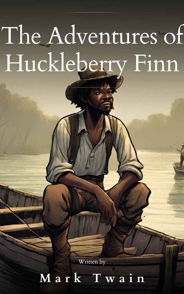 Portada de libro para The Adventures of Huckleberry Finn