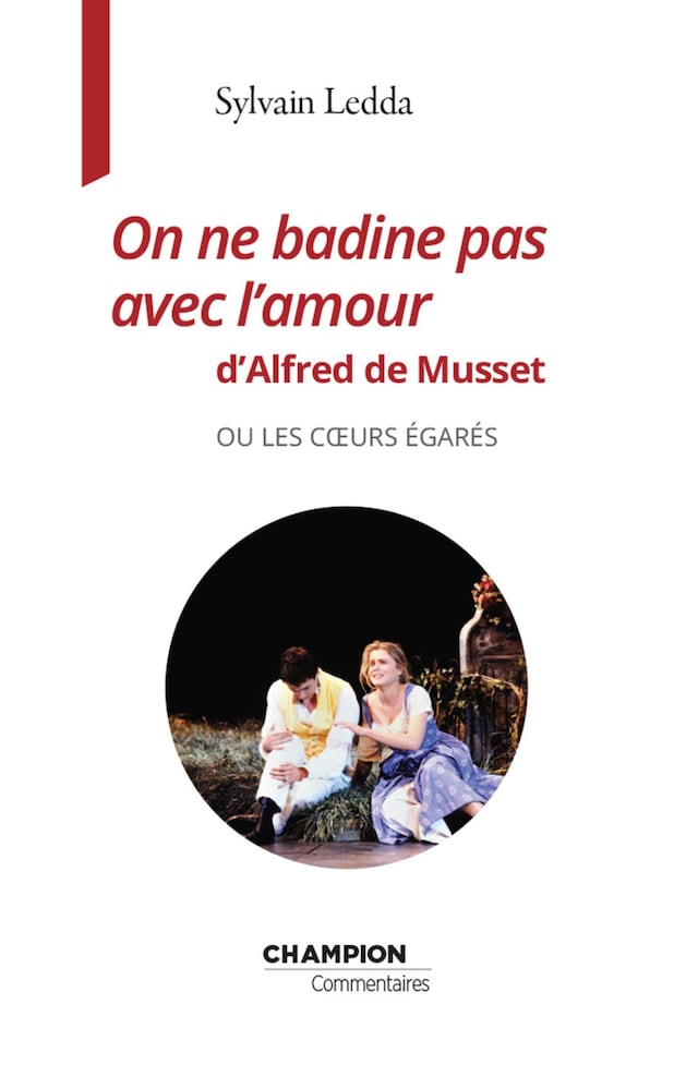 Book cover for On ne badine pas avec l’amour d’Alfred de Musset