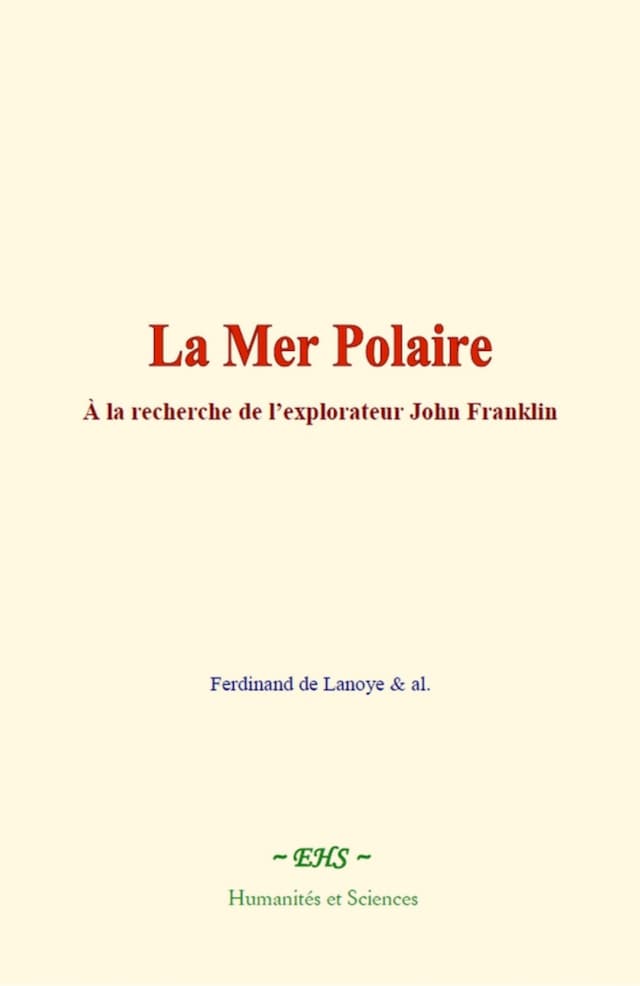 Copertina del libro per La Mer Polaire