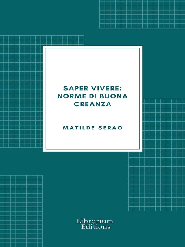 Boekomslag van Saper vivere: Norme di buona creanza