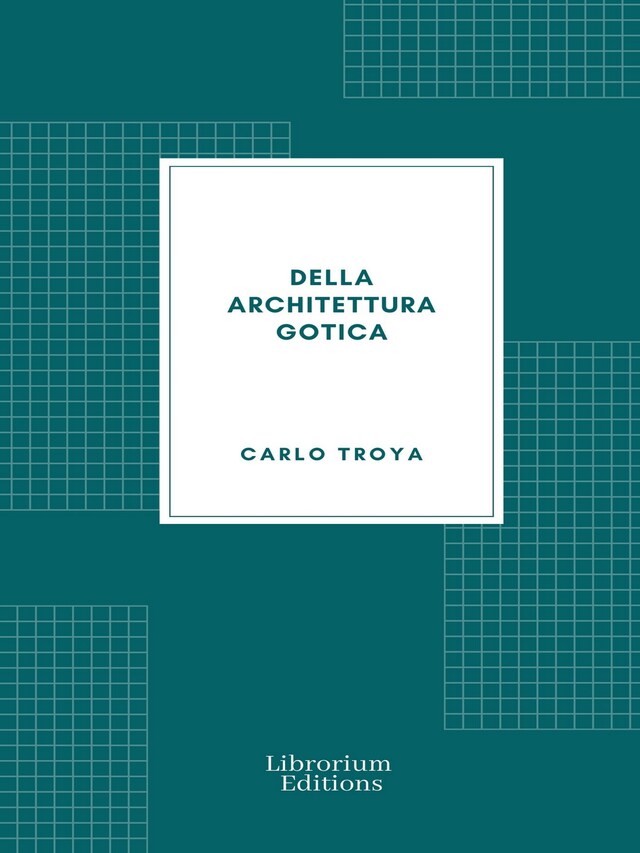 Buchcover für Della architettura gotica