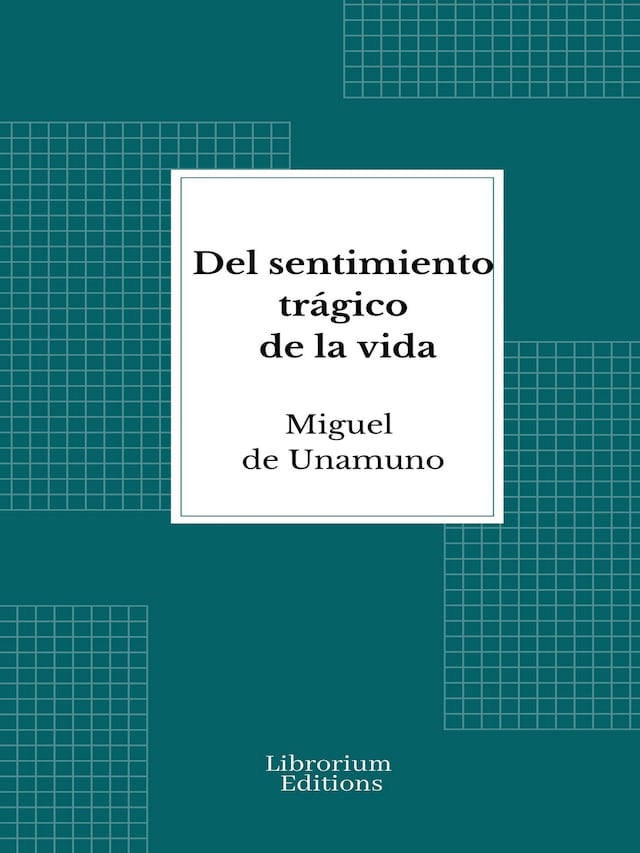 Book cover for Del sentimiento trágico de la vida