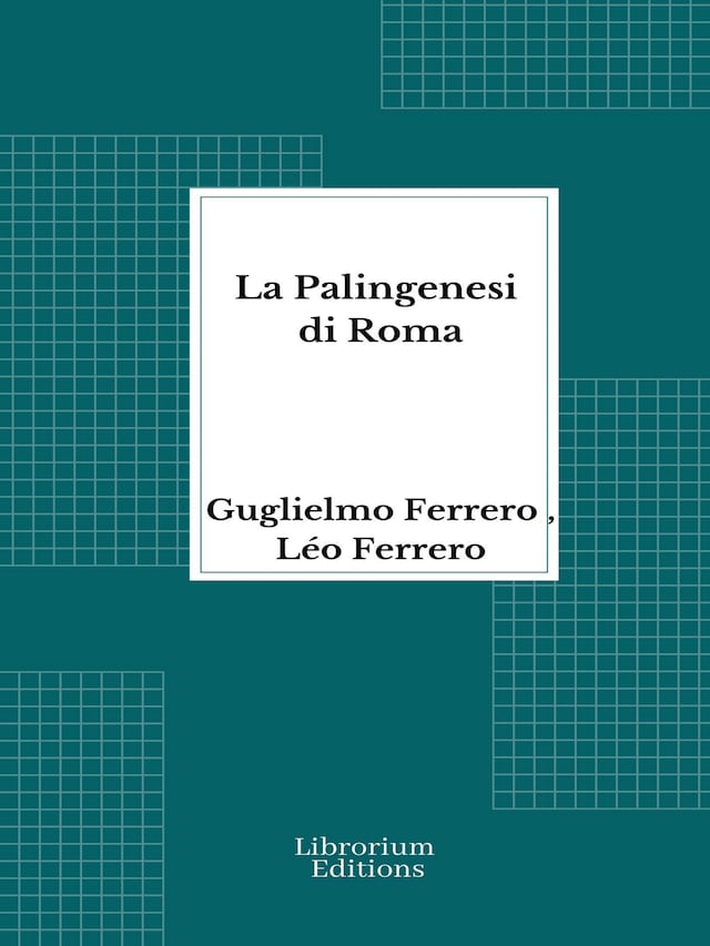 Book cover for La Palingenesi di Roma